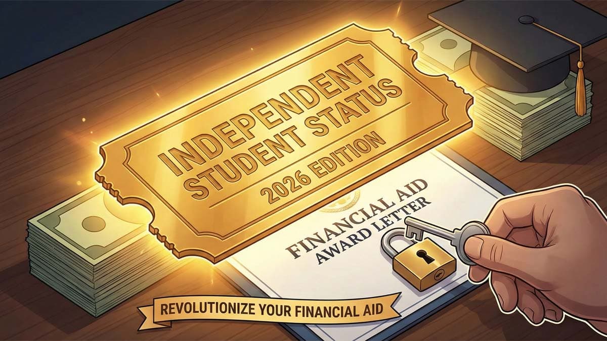 The Golden Ticket: How Independent Student Status Revolutionizes Your Financial Aid (2026 Edition)
