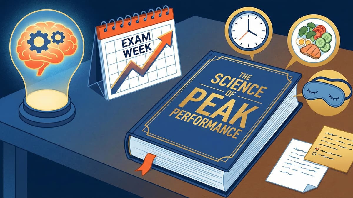The Science of Peak Performance: A Comprehensive Guide to Mastering Exam Week